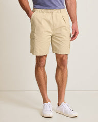 Big &amp; Tall Bahama Survivor E-Waist Cargo Shorts - Shoreline