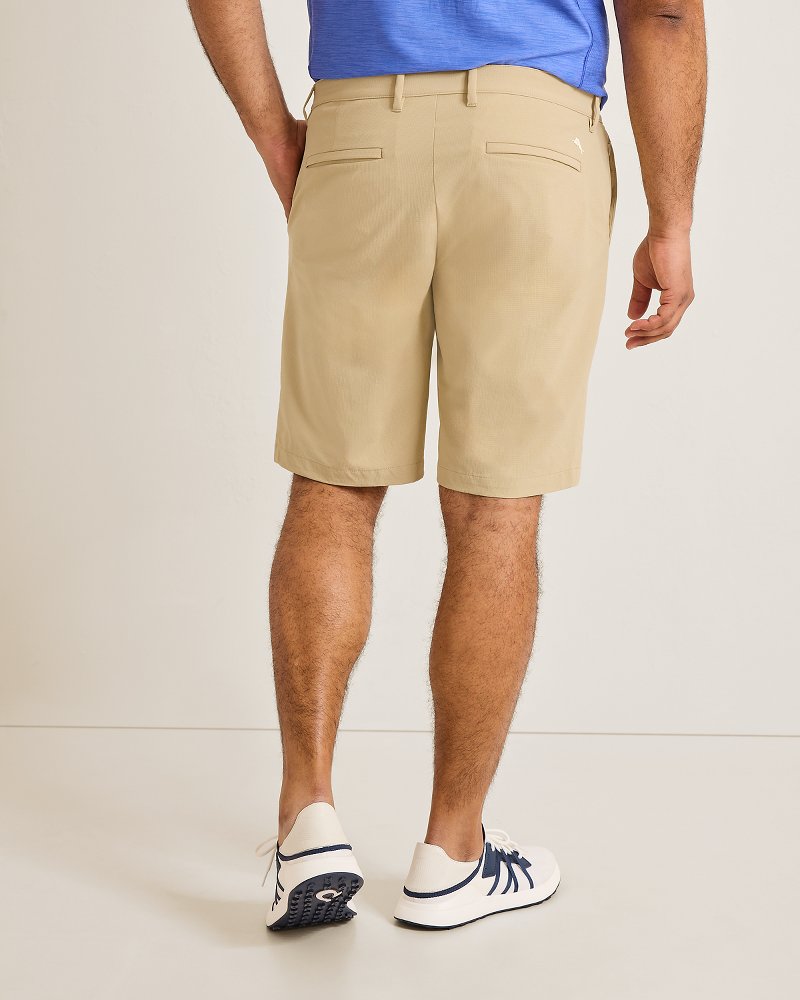 Big &amp; Tall Chip Shot IslandZone Shorts - Stone Khaki