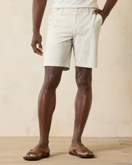 Big &amp; Tall Nova Wave Sand Stripe Shorts - Stone Khaki