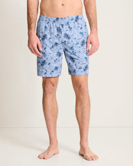 Big &amp; Tall Huntington Beach Views E-Waist Hybrid Shorts - Evertide