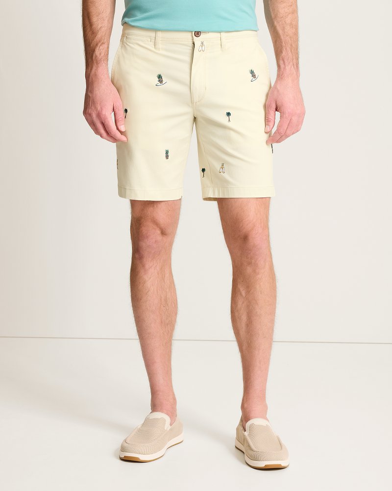 Big &amp; Tall Boracay Piña Paradise Shorts - Spray