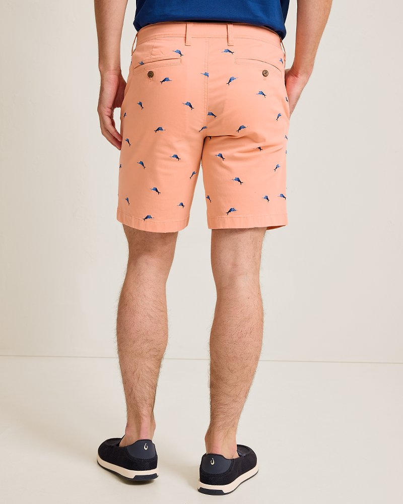 Big &amp; Tall Boracay Marlin Cove Shorts - Dusty Coral