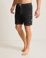 Big &amp; Tall Baja Bay Boardshorts - Black