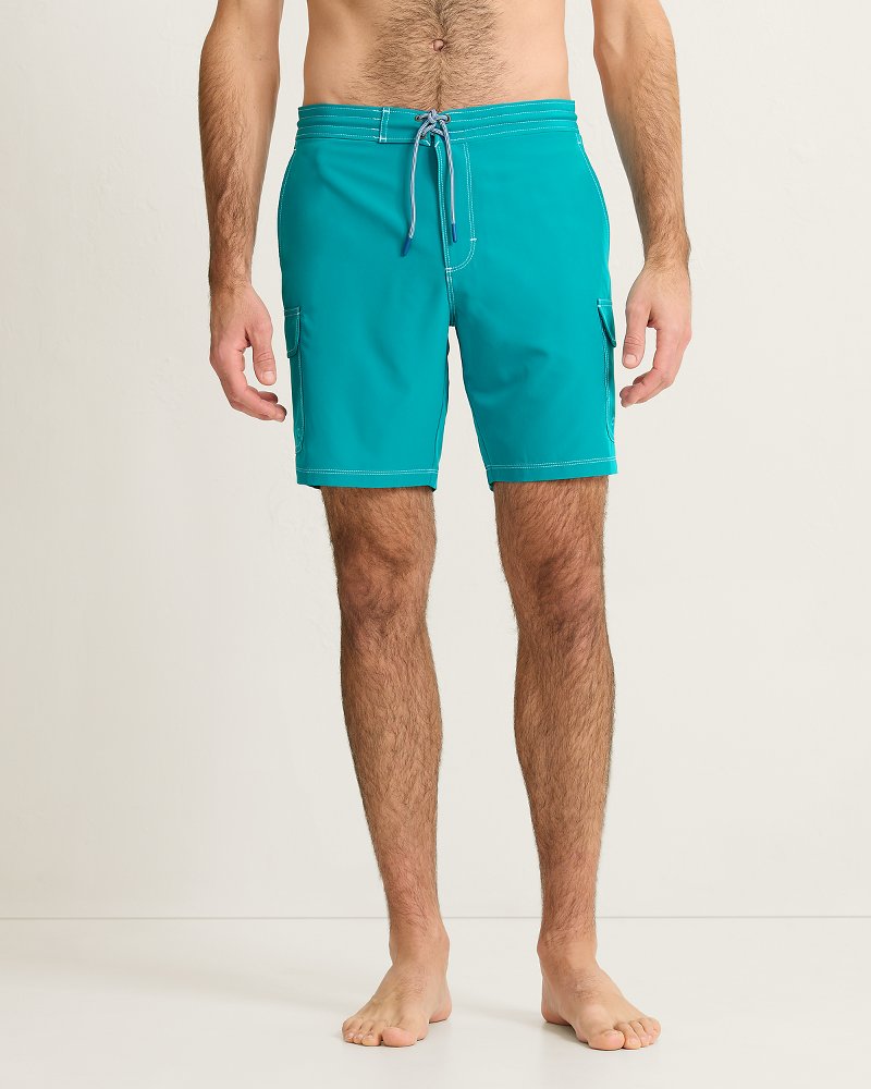 Big &amp; Tall Baja Bay Boardshorts - Tourmaline Glaze