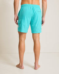 Big &amp; Tall Baja Bay Boardshorts - Blue Curacao