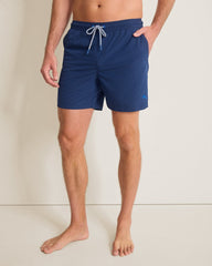 Big &amp; Tall Naples Valley Swim Trunks - Island Navy