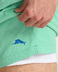 Big &amp; Tall Naples Shores Swim Trunks - Turq Cabbage