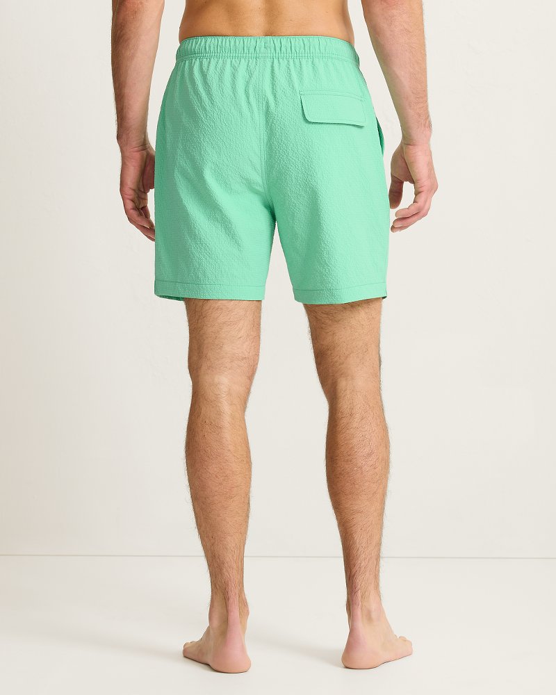 Big &amp; Tall Naples Shores Swim Trunks - Turq Cabbage