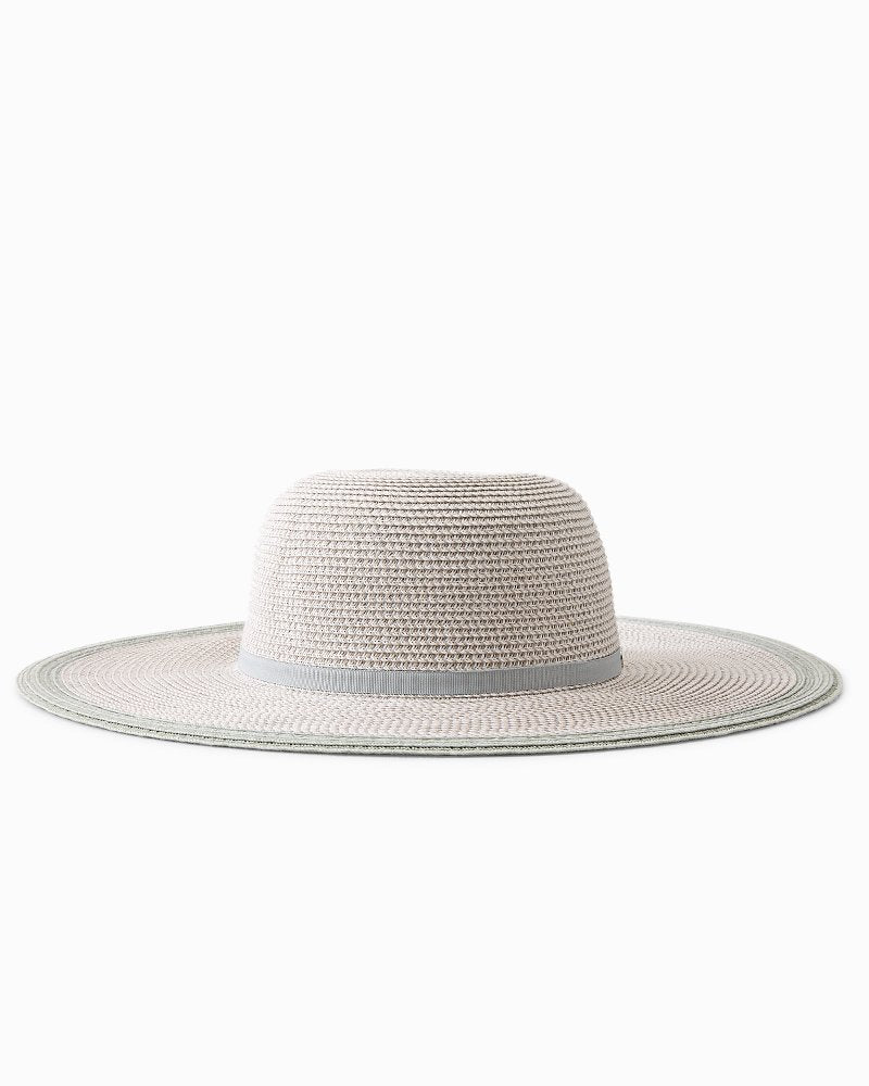 Medium Wide-Brim Dahlia Hat - Grey