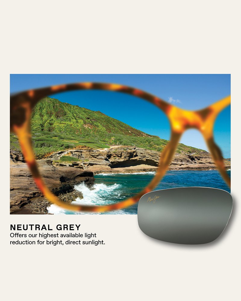 Na'auao Sunglasses by Maui Jim - Grey