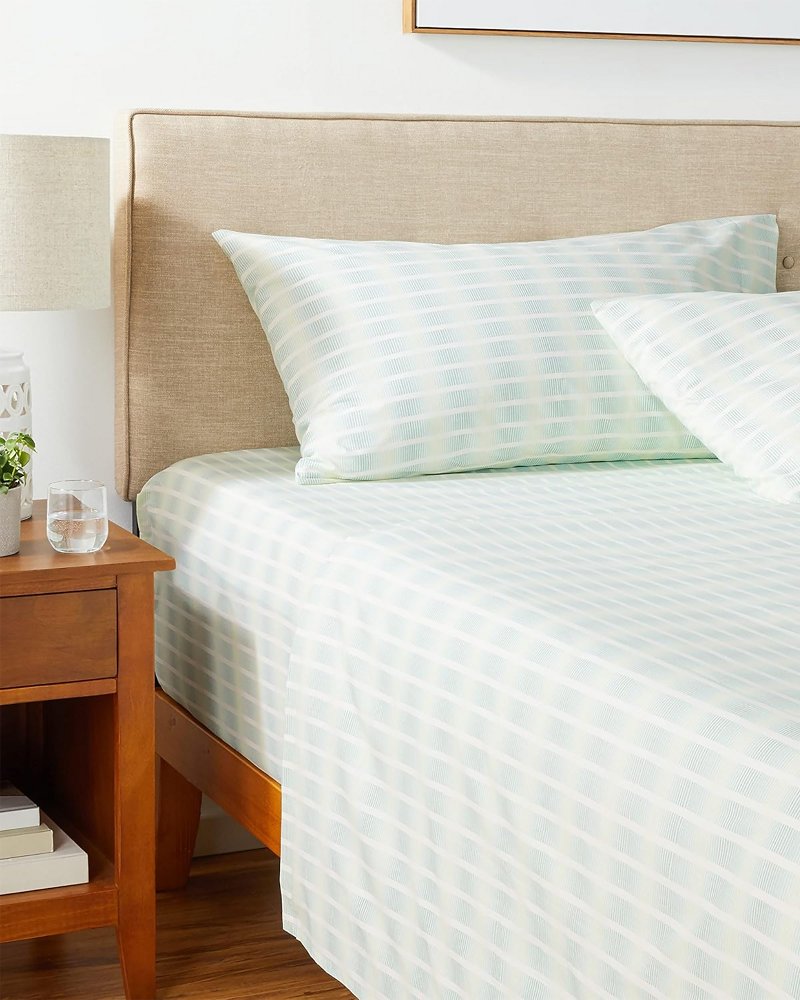 Off The Grid Castaway 4-Piece King Sheet Set - Green
