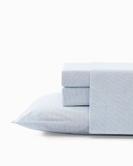 Ala Moana Stripe 4-Piece Queen Sheet Set - Ocean