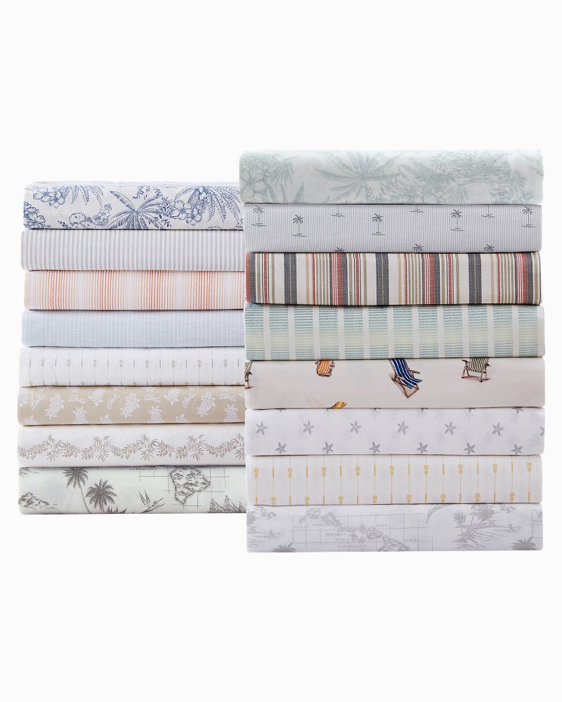 Pen and Ink 4-Piece King Sheet Set - Spring Green