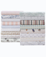 Lovely Palms 4-Piece King Sheet Set - Pink