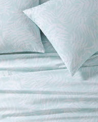 Art of Palms 3-Piece Full/Queen Comforter Set - Blue