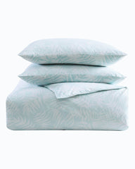 Art of Palms 3-Piece Full/Queen Comforter Set - Blue