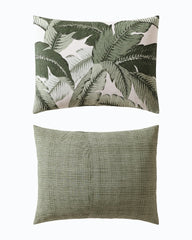 Vintage Palms Reversible 3-Piece King Comforter Set - Jungle