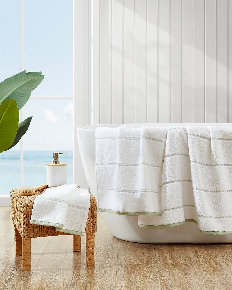Ridley Blue 3-Piece Bath Towel Set - Steel Blue