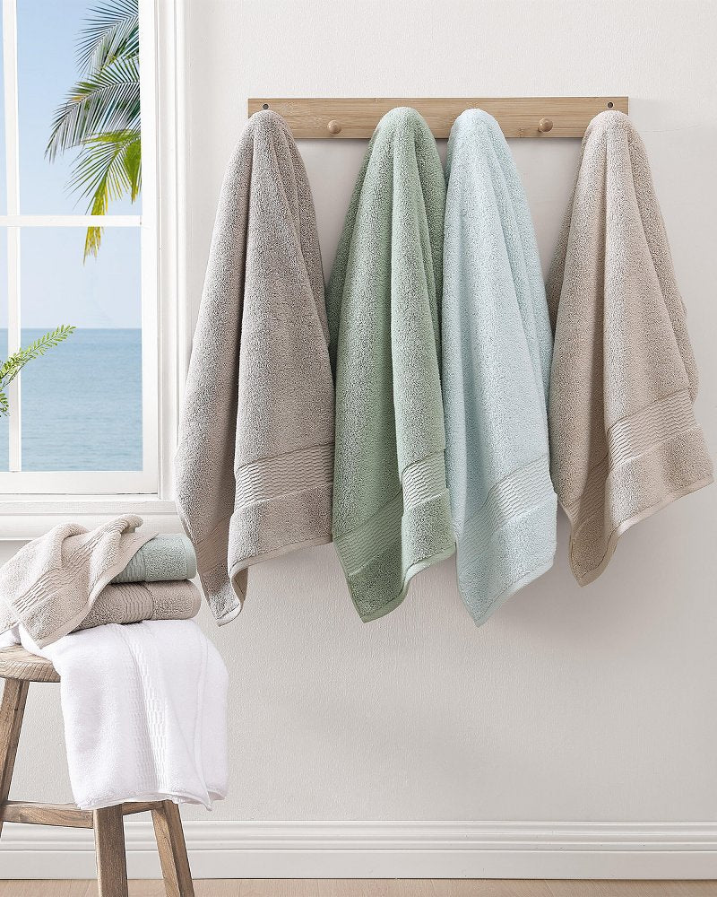 Island Estate Long Branch 3-Piece Bath Towel Set - Sage Green
