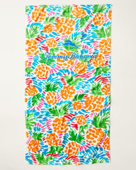 Beach Picnic &amp; Painterly Pineapple Beach Towels - Set of 2 - Multicolor