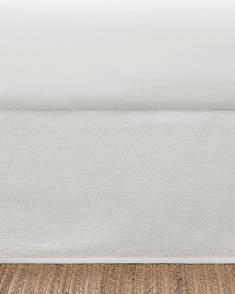 Island Estate King Bed Skirt - White