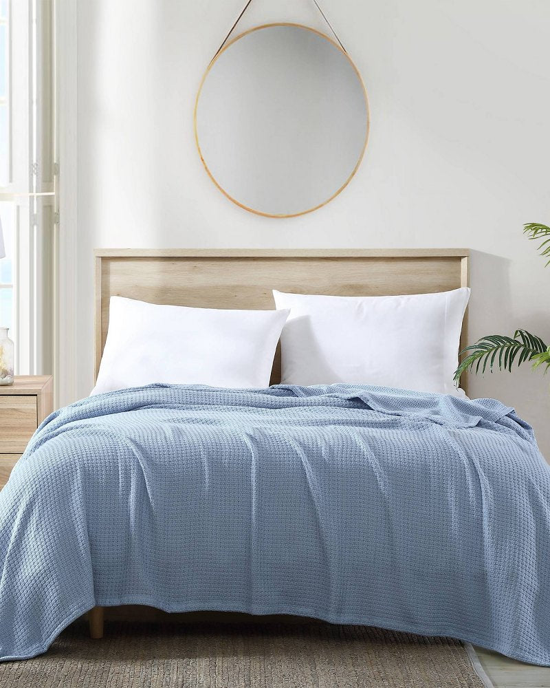Bahama Coast Coastal Blue Full/Queen Blanket - Coastal