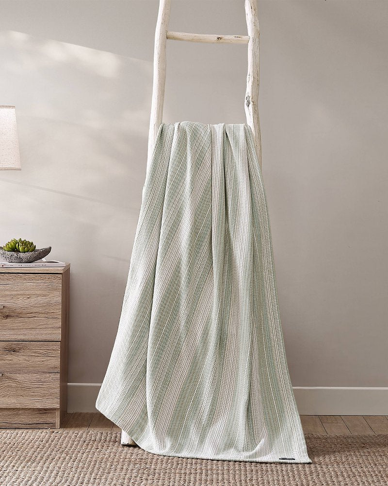 Sandy Shore Full/Queen Blanket - Green