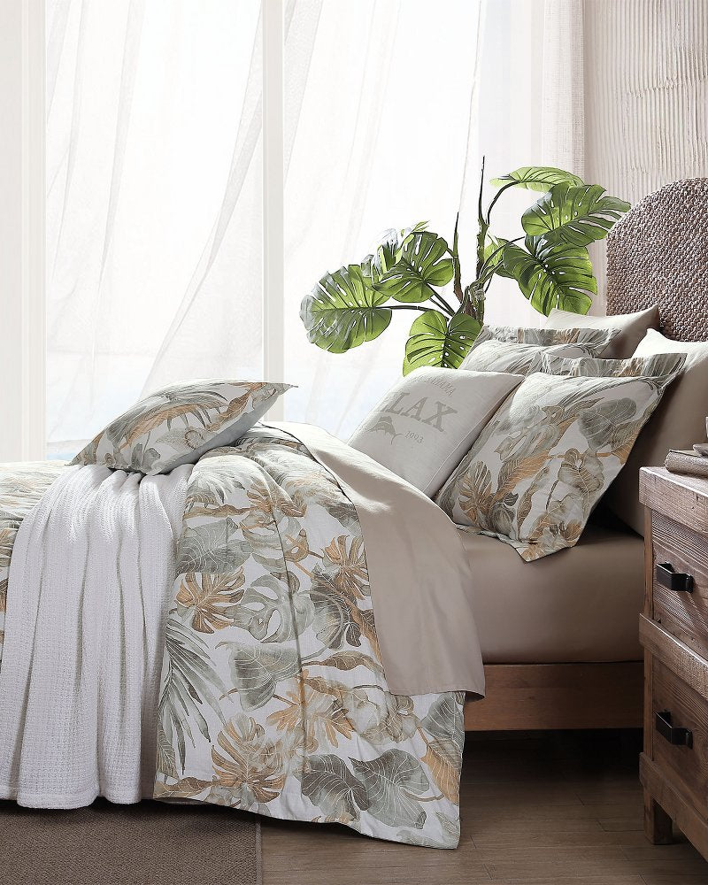 Raw Coast 3-Piece King Duvet Set - Green