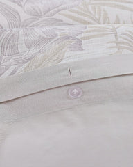 Island Estate Jungle Palms 3-Piece Full/Queen Duvet Cover Set - Beige
