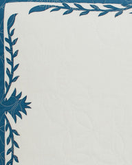 Aloha Pineapple King Sham - Blue