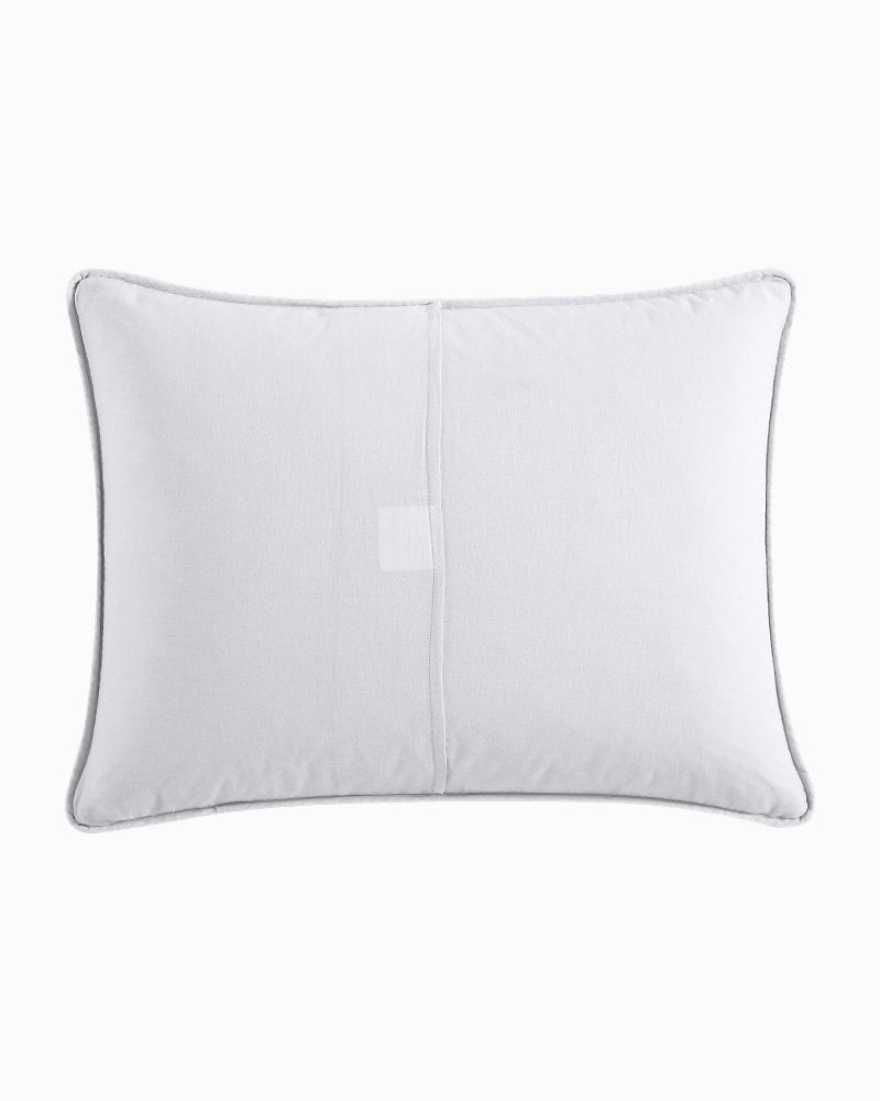 Solid Costa Sera 2-Piece King Quilted Sham Set - White