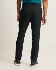 On Par IslandZone Flat-Front Pants - Black