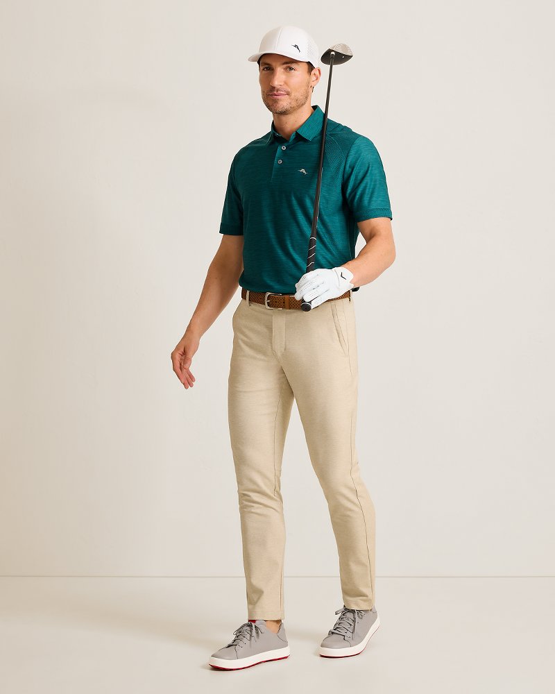 On Par IslandZone Flat-Front Pants - Chino