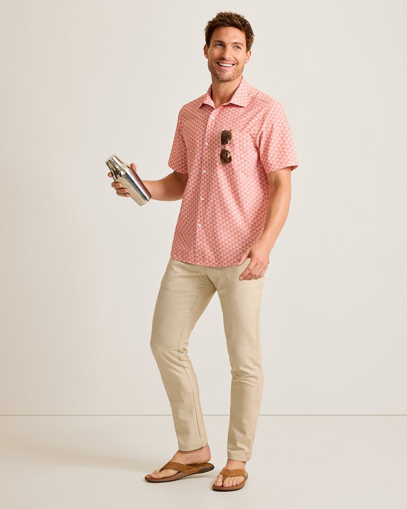 On Par IslandZone Flat-Front Pants - Chino
