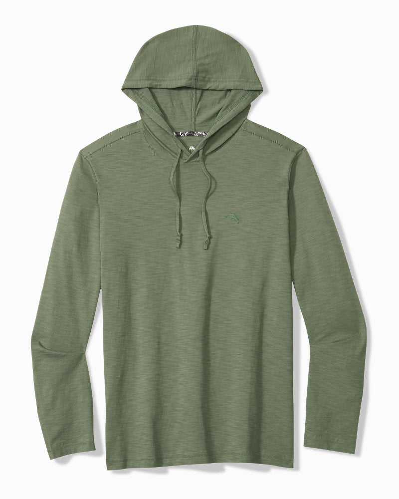 Bali Beach Long-Sleeve Hoodie - Dusty Sage