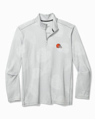 NFL Delray Frond Half-Zip IslandZone Sweatshirt - cleveland_browns