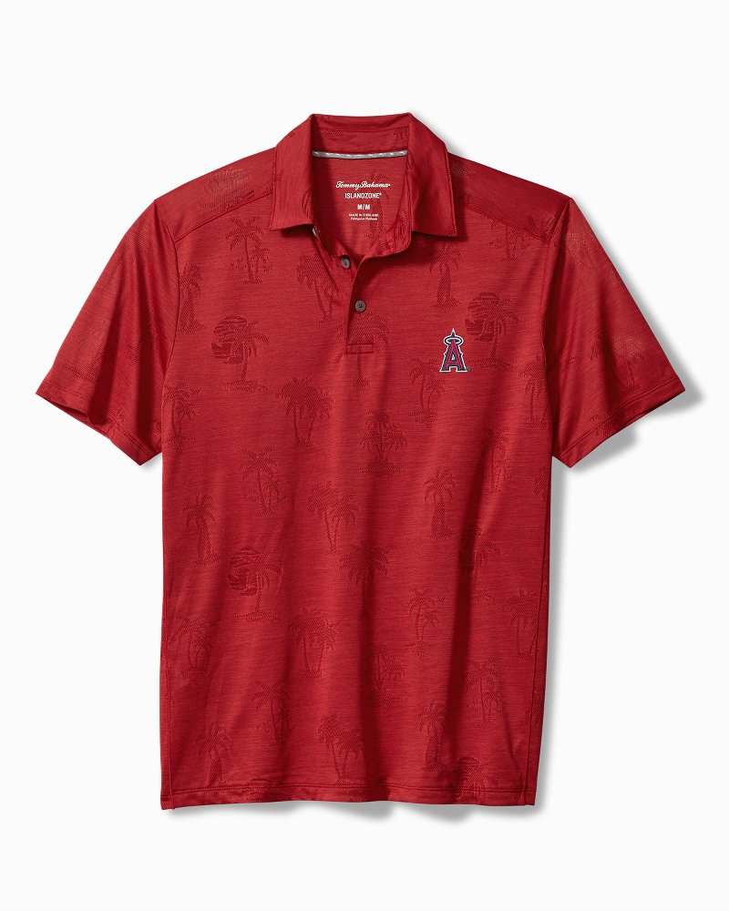 MLB Palm Coast Palmera IslandZone Polo - los_angeles_angels