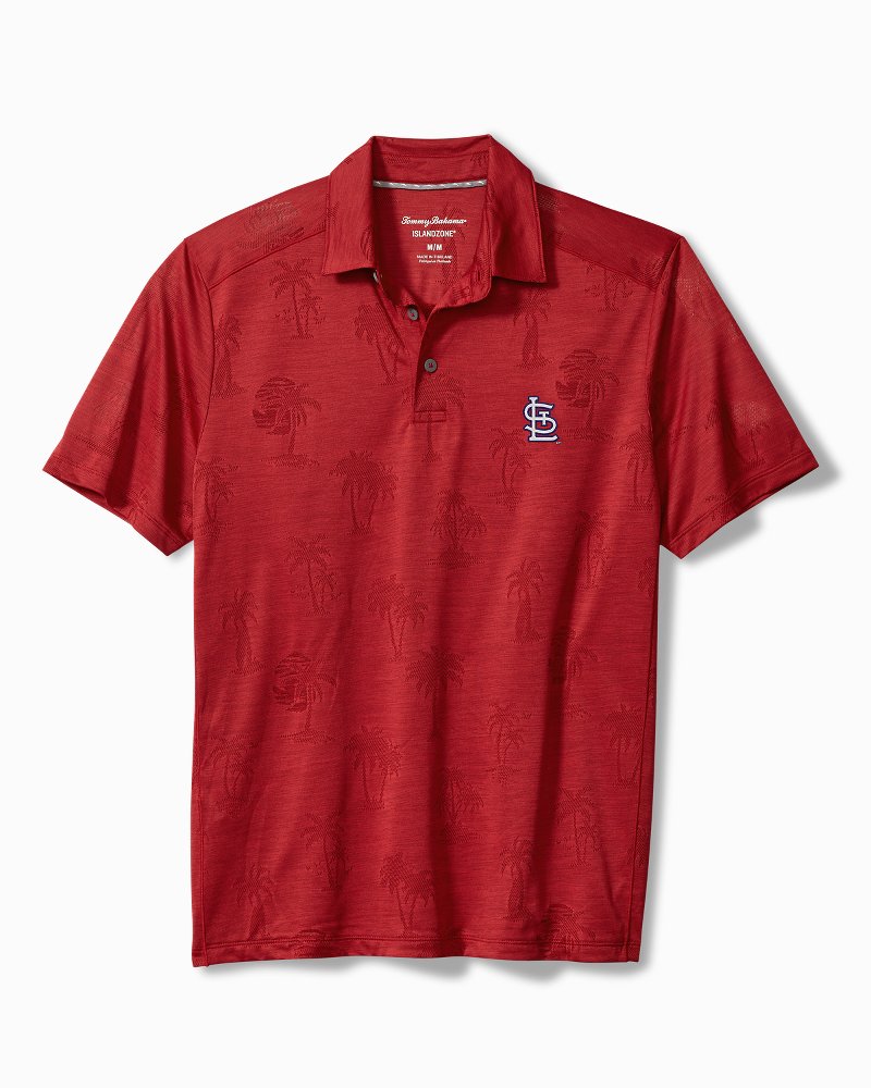 MLB Palm Coast Palmera IslandZone Polo - st_louis_cardinals