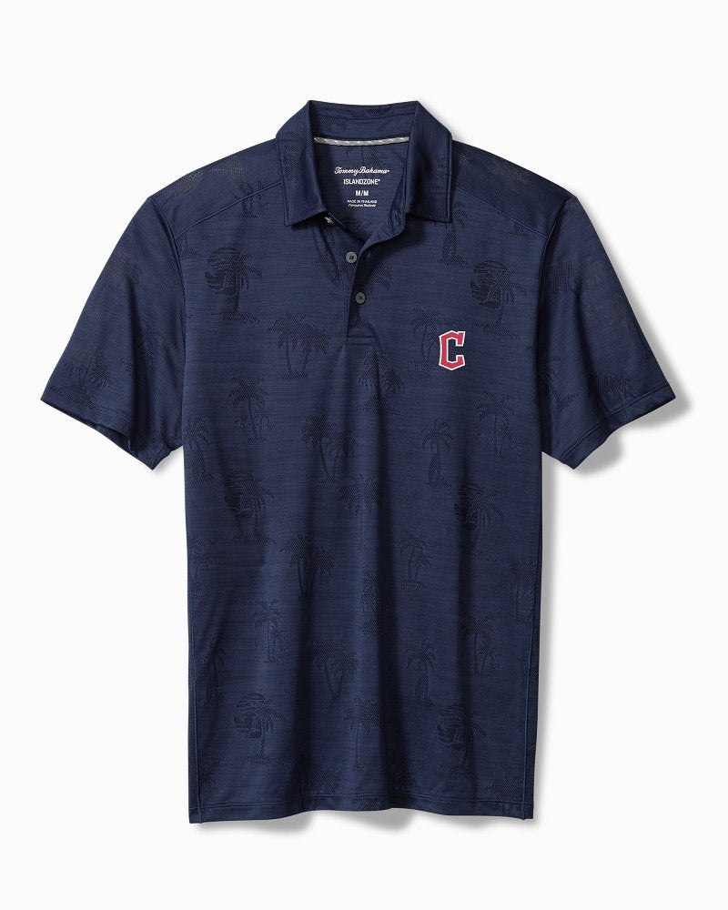 MLB Palm Coast Palmera IslandZone Polo - cleveland_guardians