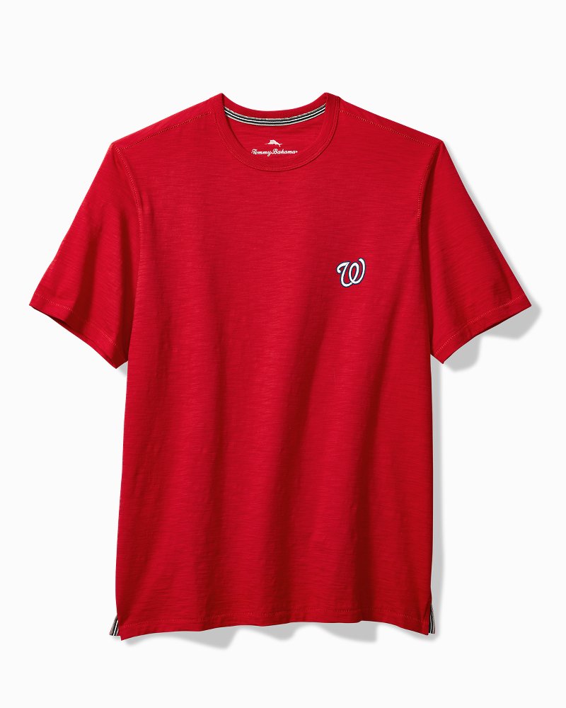 MLB Bali Beach Short-Sleeve Crew Shirt - washington_nationals