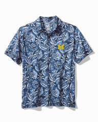 Collegiate Tropical Score IslandZone Polo - Michigan