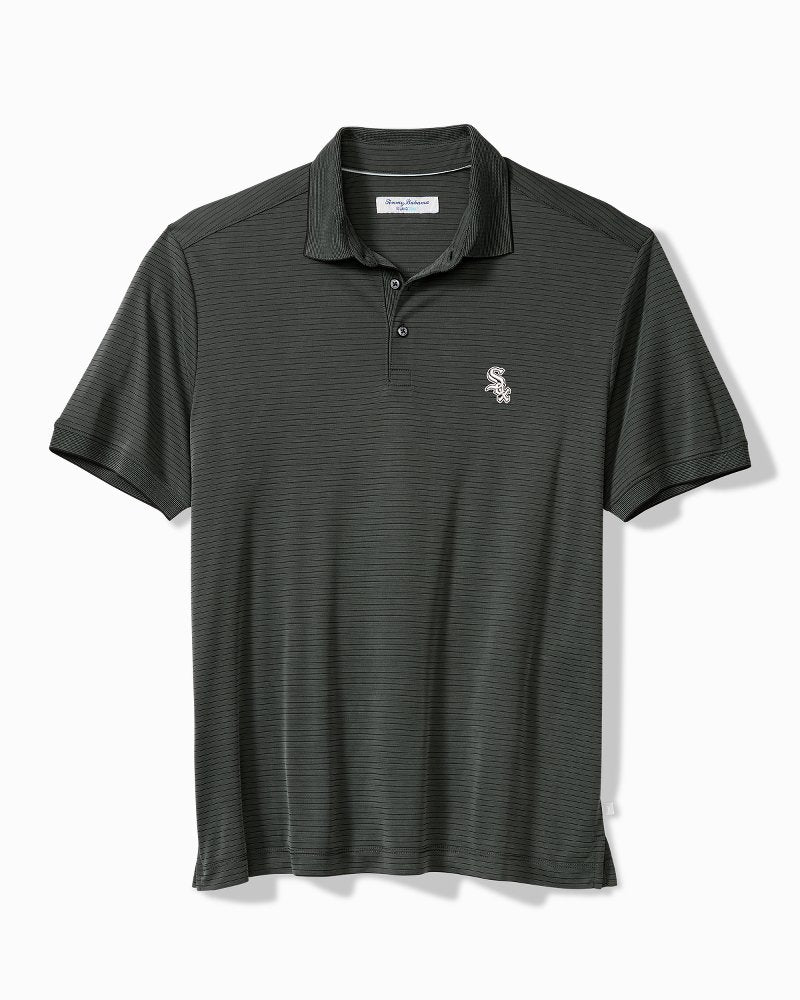 MLB Bay Stripe IslandZone Polo - chicago_white_sox