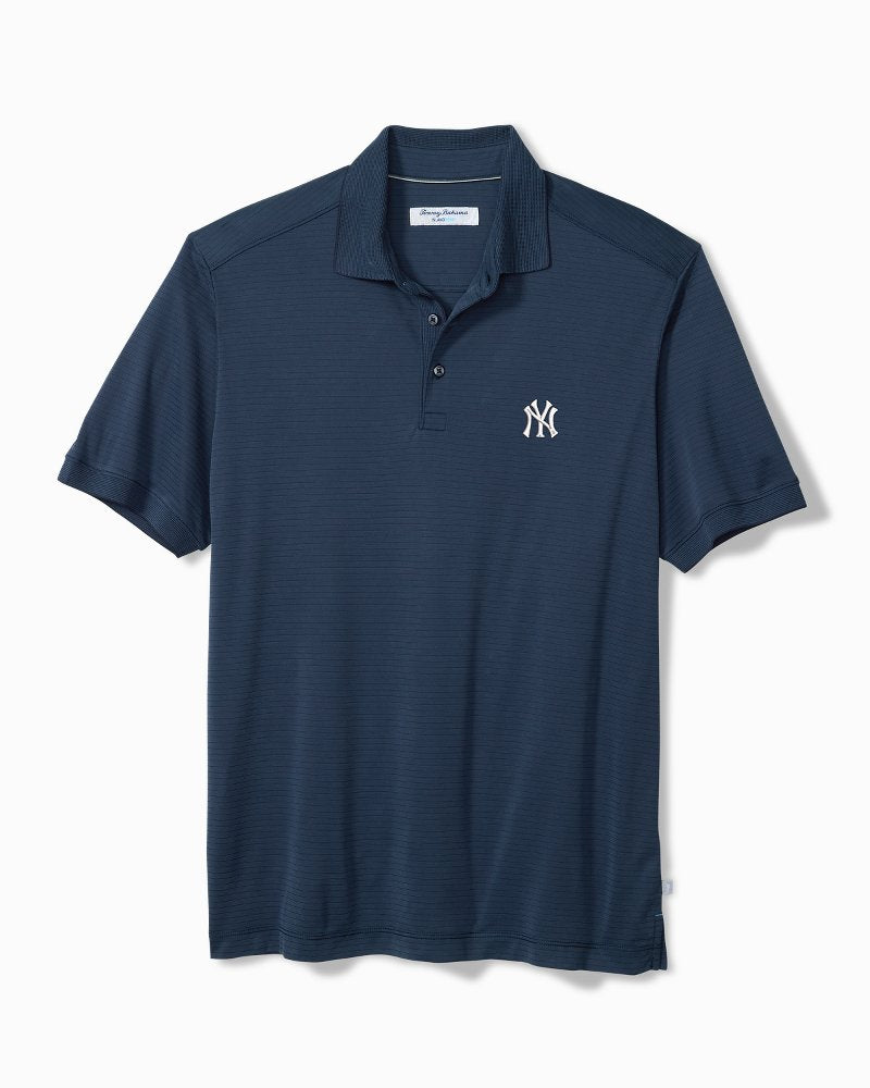 MLB Bay Stripe IslandZone Polo - new_york_yankees