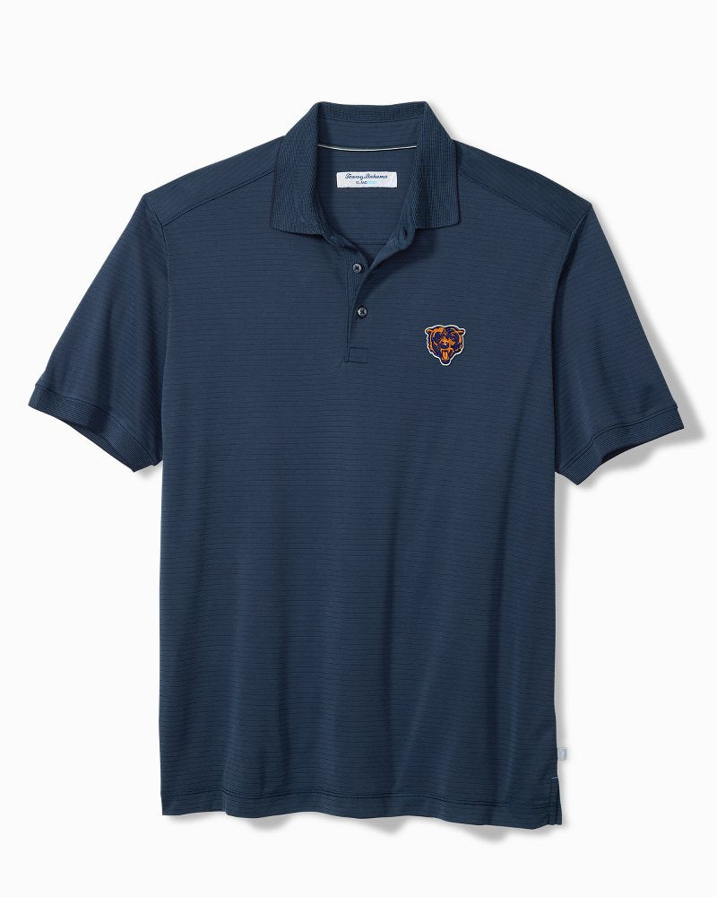 NFL Bay Stripe IslandZone Polo - chicago_bears