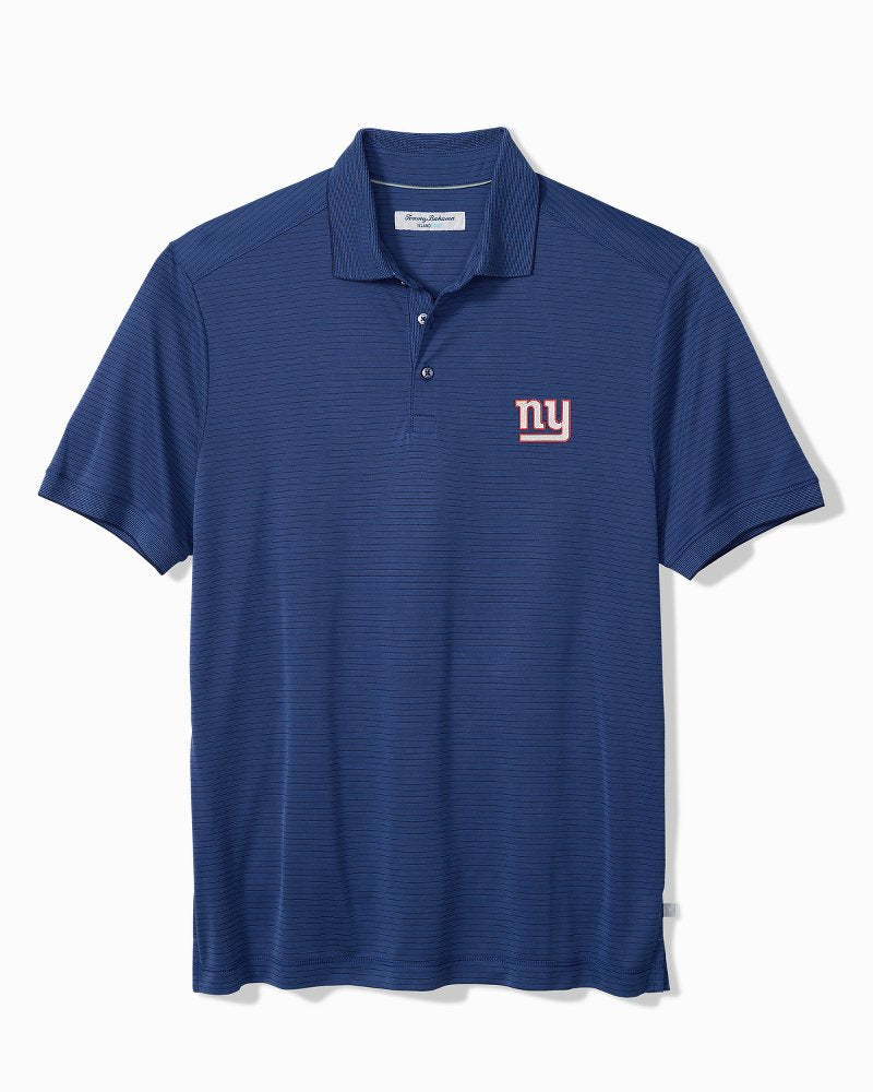 NFL Bay Stripe IslandZone Polo - ny_giants