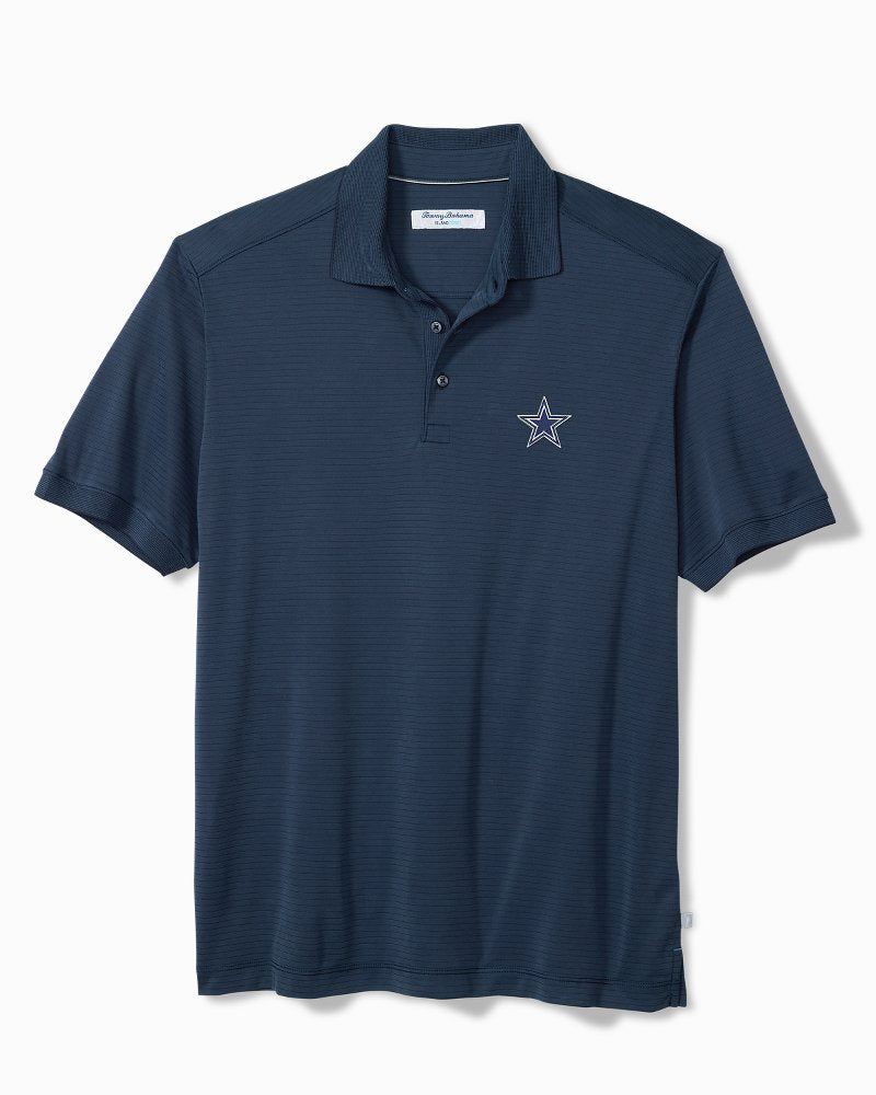 NFL Bay Stripe IslandZone Polo - dallas_cowboys