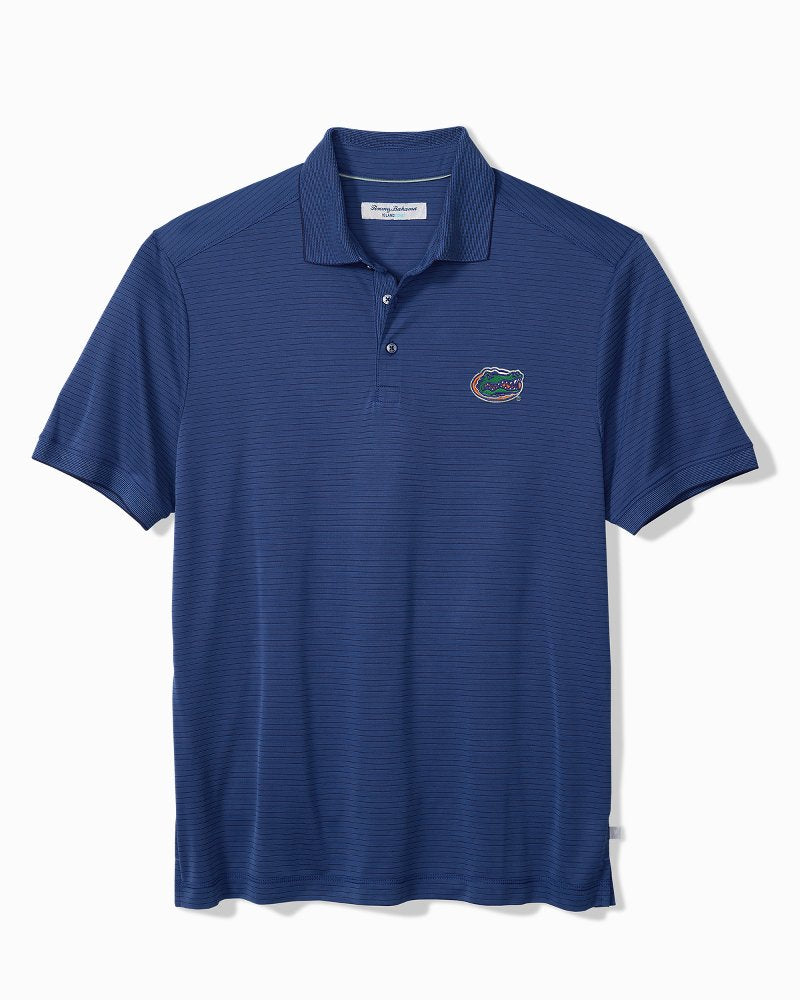 Collegiate Bay Stripe IslandZone Polo - Florida