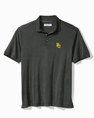 Collegiate Bay Stripe IslandZone Polo - Baylor