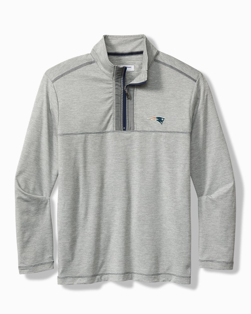 NFL High Score Half-Zip IslandZone Sweatshirt - new_england_patriots
