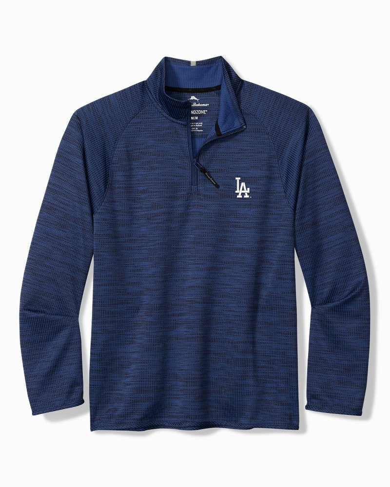 MLB Palm Pro Half-Zip IslandZone Sweatshirt - los_angeles_dodgers